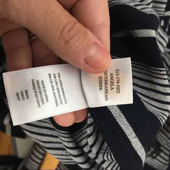 Rails striped jumpsuit womens size small Navy blue - Picture 14 of 15